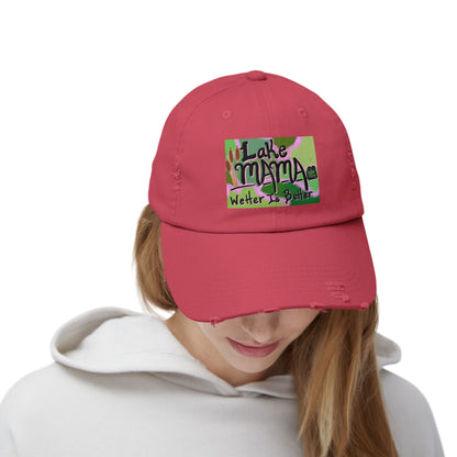 Lake Mama Distressed Cap - Perfect for Outdoor Adventures & Summertime Fun!