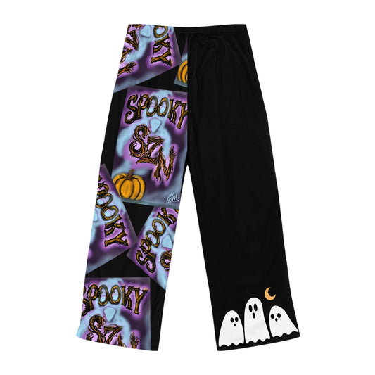 Women's Spooky Season Pajama Pants, Halloween Sleepwear, Cozy Lounge Pants, Unique Gift, Festive Bottoms