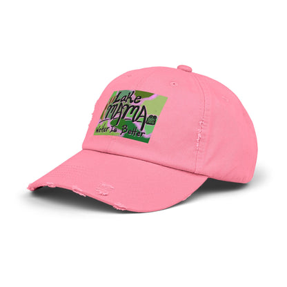 Lake Mama Distressed Cap - Perfect for Outdoor Adventures & Summertime Fun!