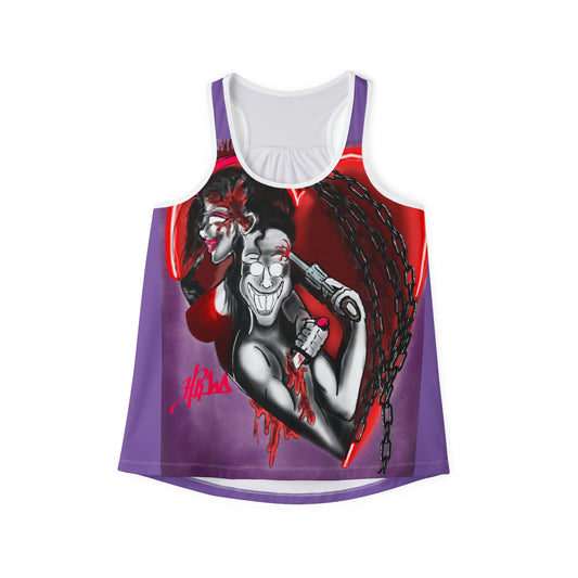 Hand Drawn Graphic Women's Tank Top, Alternative Fashion, Festival Wear, Casual Summer Top, Gifts for Her