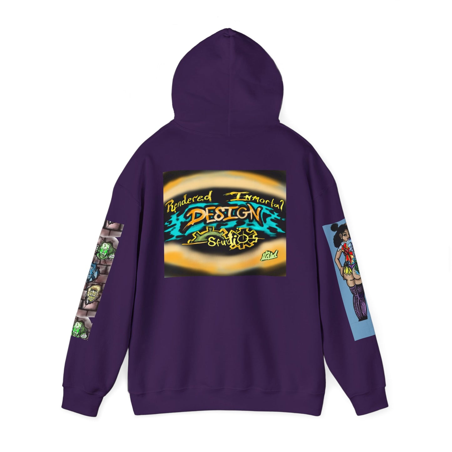 Urban Graphic Hoodie - Streetwear,Custom Hoodie, Unisex Gift, Art Apparel, Casual Fashion