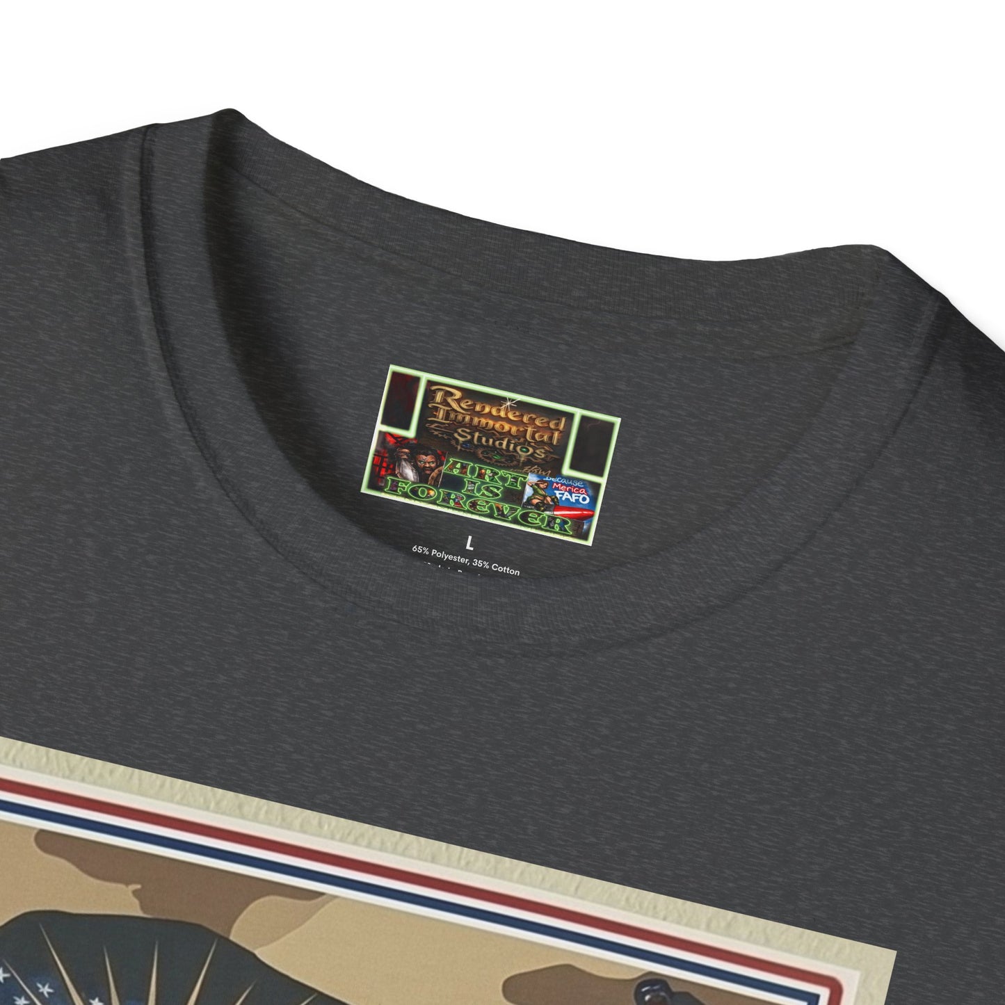 Retro Patriotic T-Shirt — 'I Wake Up in the Morning and Piss Stars' Graphic Tee