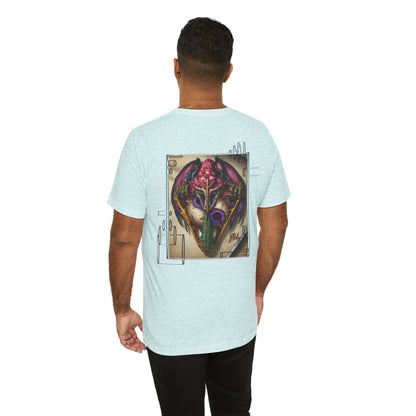 Viking King Graphic Tee — Norse Warrior Playing Card Design