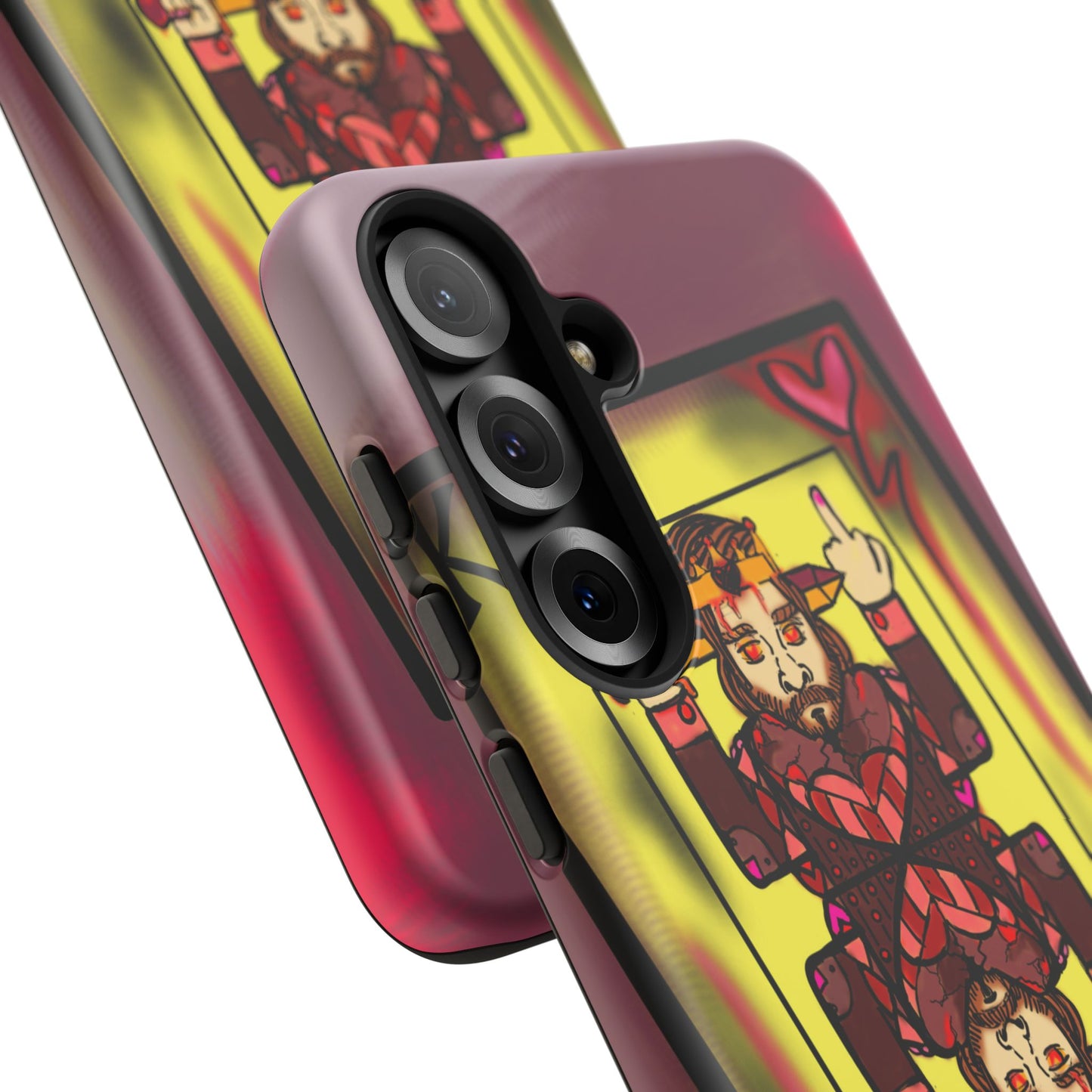 Playing Card Phone Case - Tough Cases with King Design