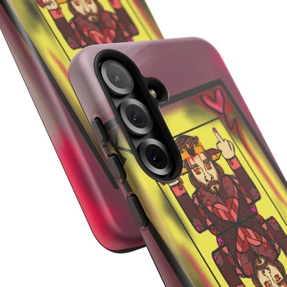 Playing Card Phone Case - Tough Cases with King Design