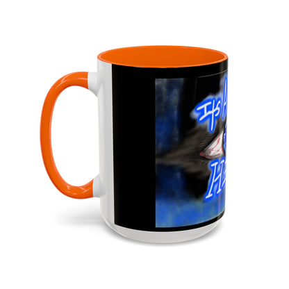 All In Your Head Accent Coffee Mug - Unique Gift for Coffee Lovers
