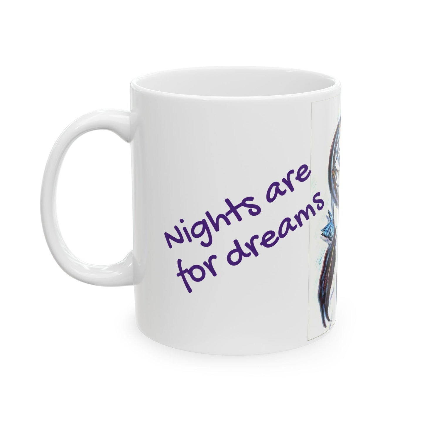 Dream Catcher Ceramic Mug - Morning Inspiration 11oz & 15oz