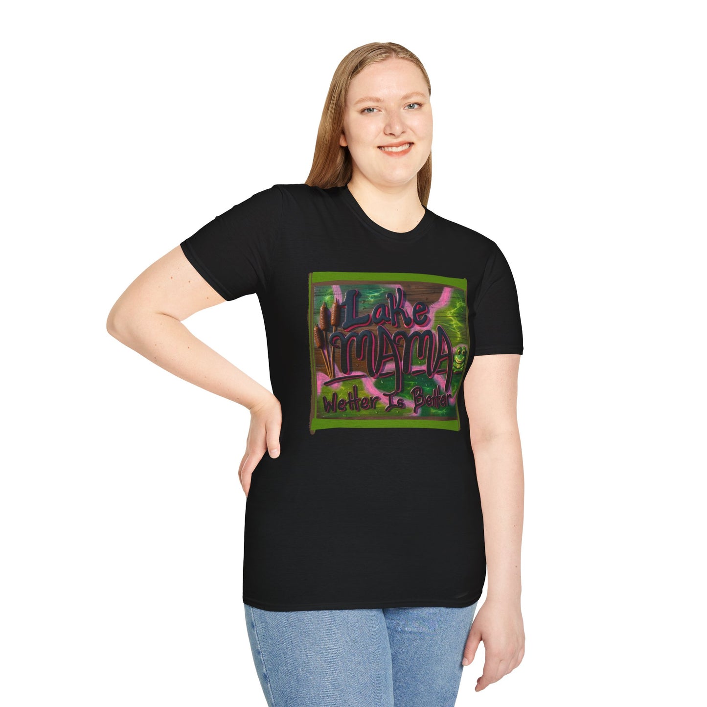 Lake mama Graphic T-Shirt — 'Water' Nature Vibe Tee