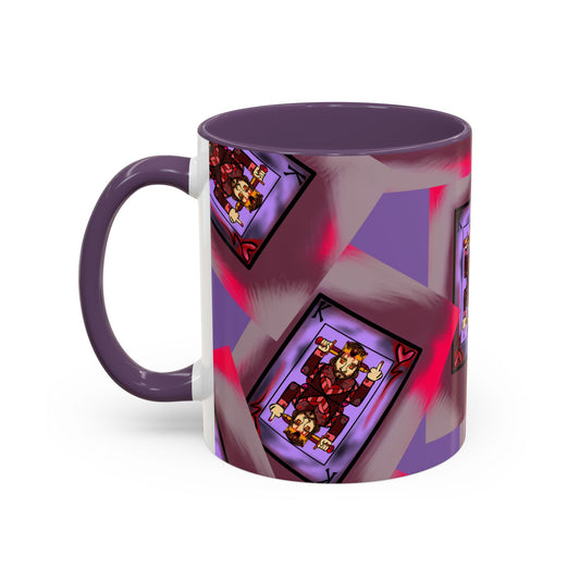 Rebellious King Coffee Mug, Unique Gift for Coffee Lovers, Artful Mug for Home, Cool Cup for Tea, Birthday Present, Fun Kitchen Decor