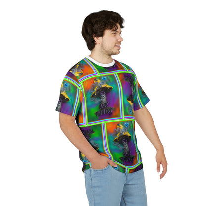 Psychedelic Mushroom Art Tee — 'Rly Fungi' All-Over Print