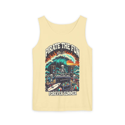 Forever Summer Tank — "Pirate the Fun / Forever Summer" Graphic Tank Top