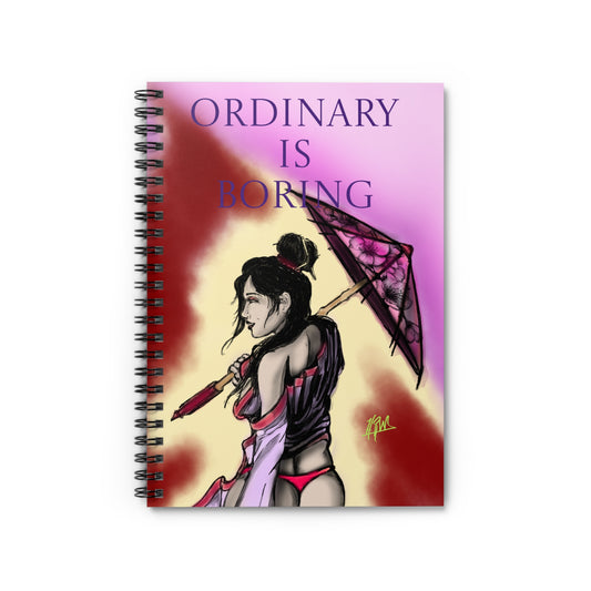 Spiral Notebook - Ruled Line with Artistic Design, Perfect for Creative Souls, Gift for Artists, Journaling, School Supplies, Unique Gifts