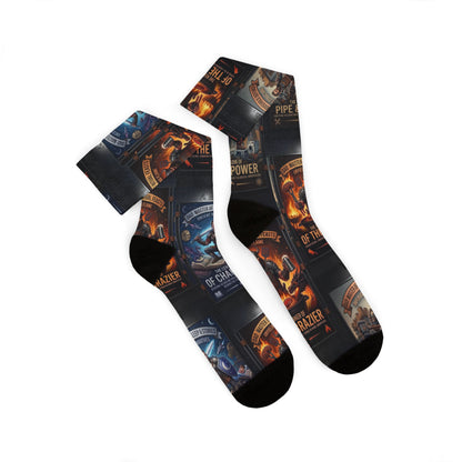 Legendary Dads Sublimation Socks — Novelty Socks