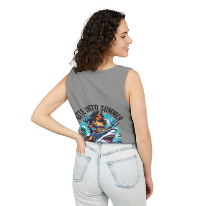 Forever Summer Tank — "Pirate the Fun / Forever Summer" Graphic Tank Top