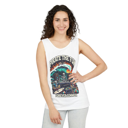 Forever Summer Tank — "Pirate the Fun / Forever Summer" Graphic Tank Top