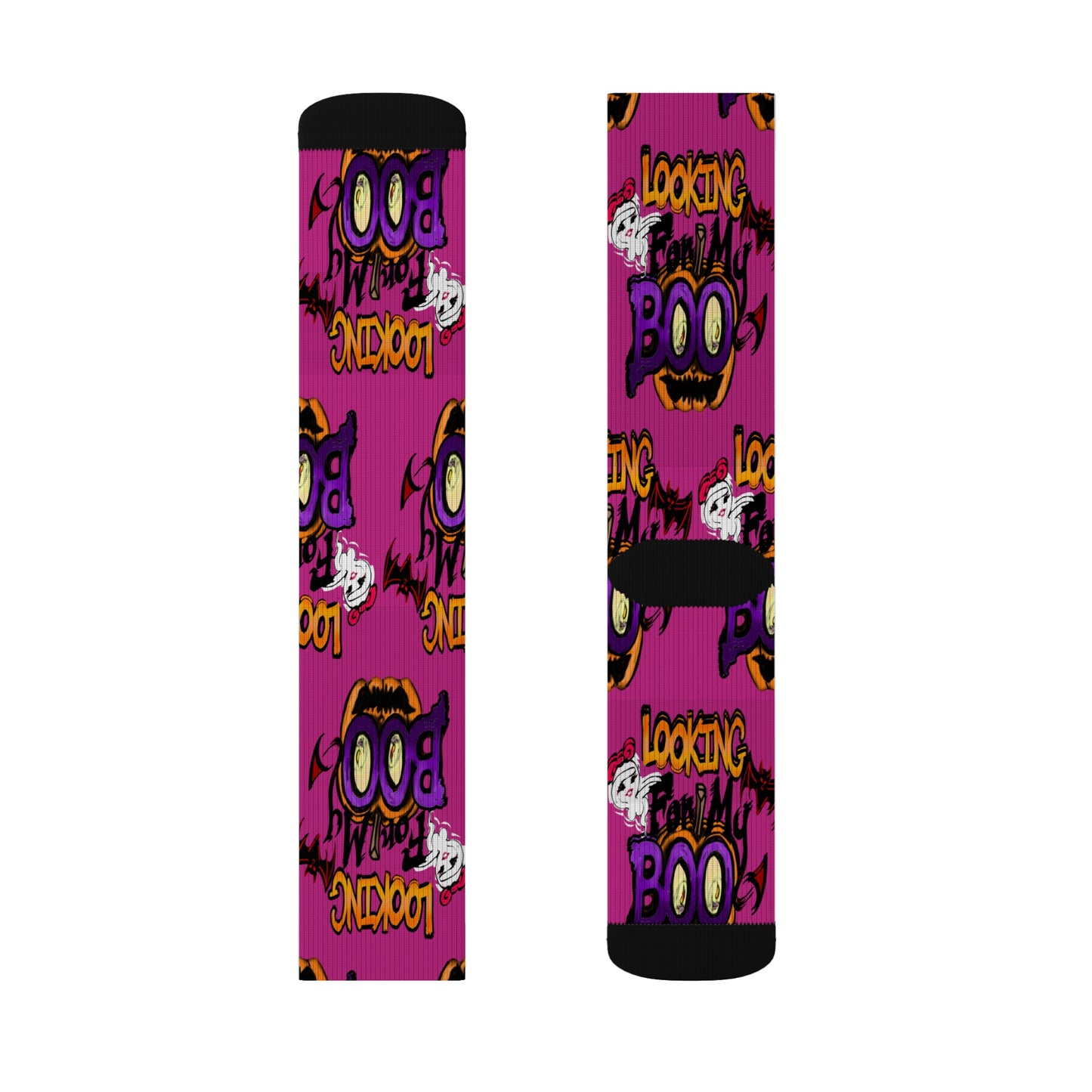 Halloween Sublimation Socks, Fun Socks for Halloween, Spooky Gifts, Costume Accessories, Sock Party Favors