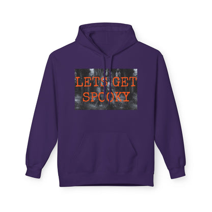 Halloween Hoodie, Unisex Midweight Fleece for Fall, Spooky SZN Apparel, Perfect for Ghost Hunting, Trick or Treating