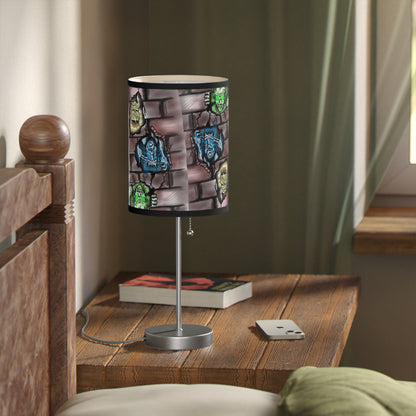 Graffiti Emotion Faces Table Lamp –Mental Expression Art Lamp (US/CA Plug)