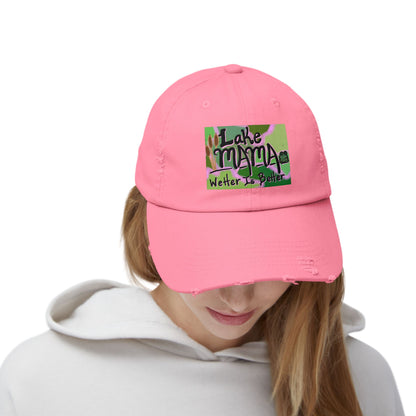 Lake Mama Distressed Cap - Perfect for Outdoor Adventures & Summertime Fun!