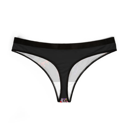 Colorful Skull Women's Thongs | Edgy Underwear with Vibrant Print