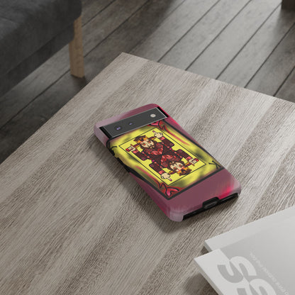 Playing Card Phone Case - Tough Cases with King Design