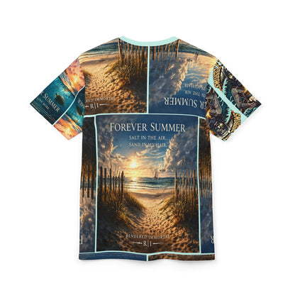 Pirate the Fun "Forever Summer" All-Over Print Tee