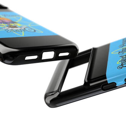 Protect Thy Peace Phone Case, Zen G Tough Case for Stress Relief, Unique Phone Accessory, Holiday Gift, Vibrant Design