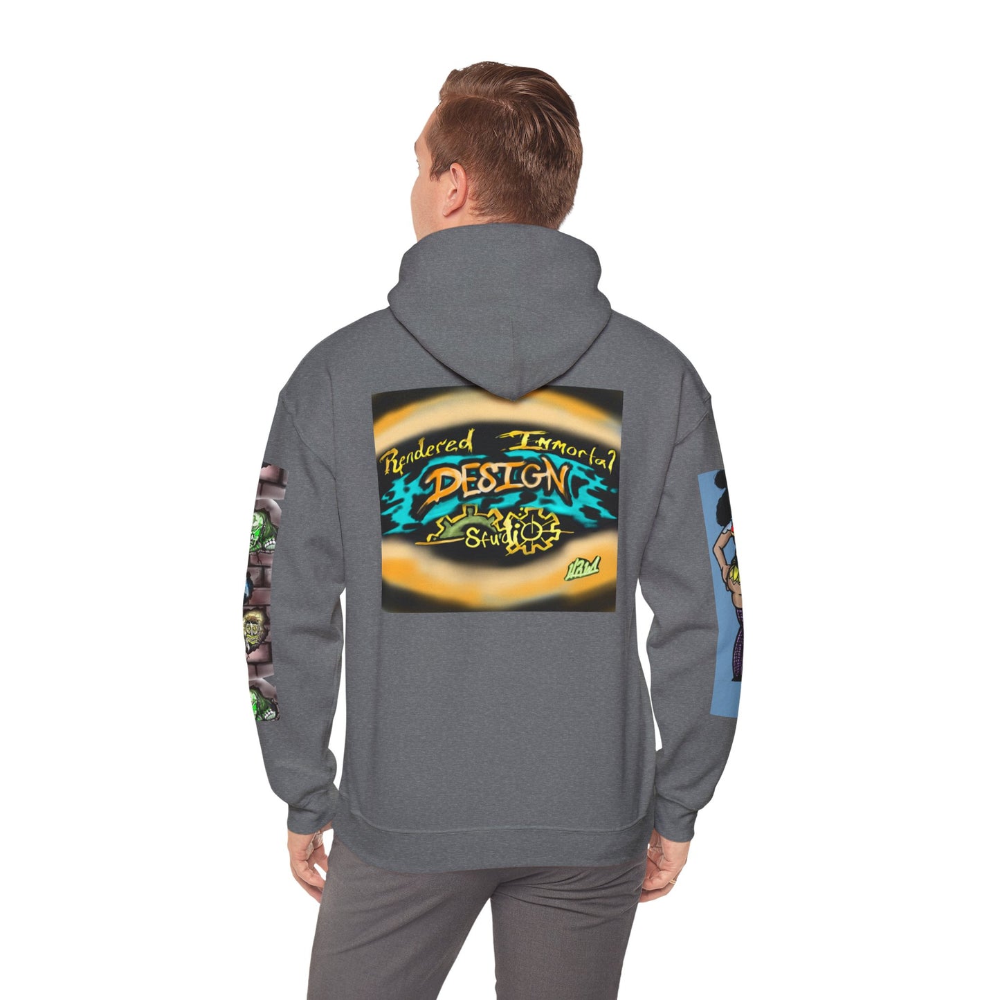 Urban Graphic Hoodie - Streetwear,Custom Hoodie, Unisex Gift, Art Apparel, Casual Fashion