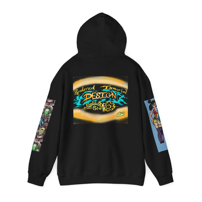 Urban Graphic Hoodie - Streetwear,Custom Hoodie, Unisex Gift, Art Apparel, Casual Fashion