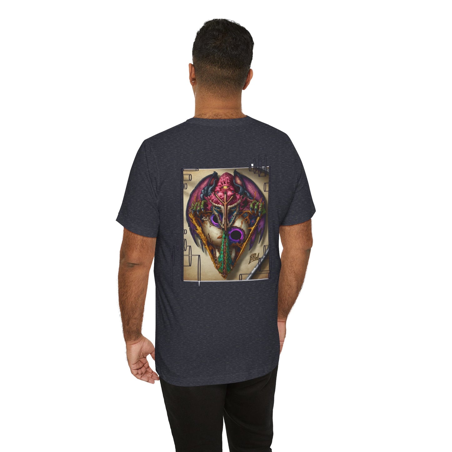 Viking King Graphic Tee — Norse Warrior Playing Card Design