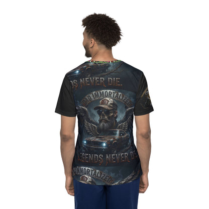 Dad Mode Activated Rocker Jersey — "Immortalized" Graphic Sports Tee