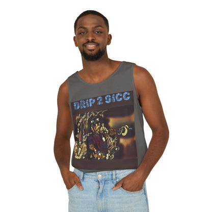 Drip 2 Sicc Unisex Tank Top, Graphic Tank, Summer Wear, Casual Shirt, Trendy Apparel, Festival Outfit
