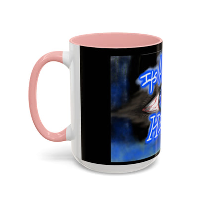 All In Your Head Accent Coffee Mug - Unique Gift for Coffee Lovers