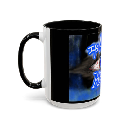 All In Your Head Accent Coffee Mug - Unique Gift for Coffee Lovers