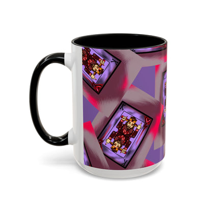Rebellious King Coffee Mug, Unique Gift for Coffee Lovers, Artful Mug for Home, Cool Cup for Tea, Birthday Present, Fun Kitchen Decor