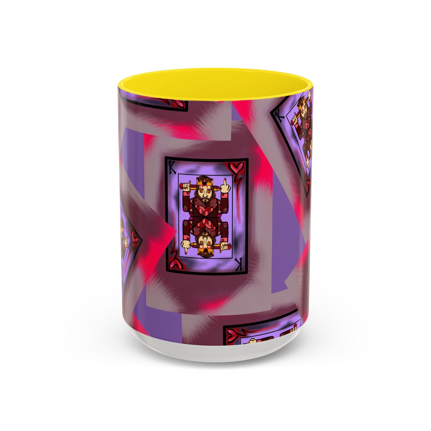 Rebellious King Coffee Mug, Unique Gift for Coffee Lovers, Artful Mug for Home, Cool Cup for Tea, Birthday Present, Fun Kitchen Decor