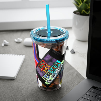 Sunsplash Tumbler with Straw, 16oz