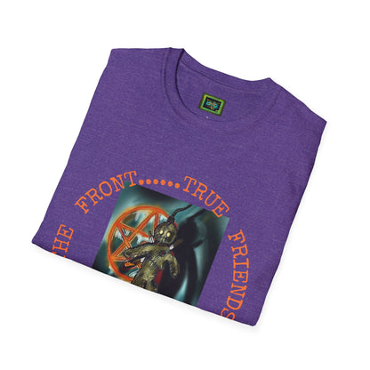 Unisex Softstyle T-Shirt - 'Down With The Sickness' Graphic Tee for Fans of Bold Art and Humor