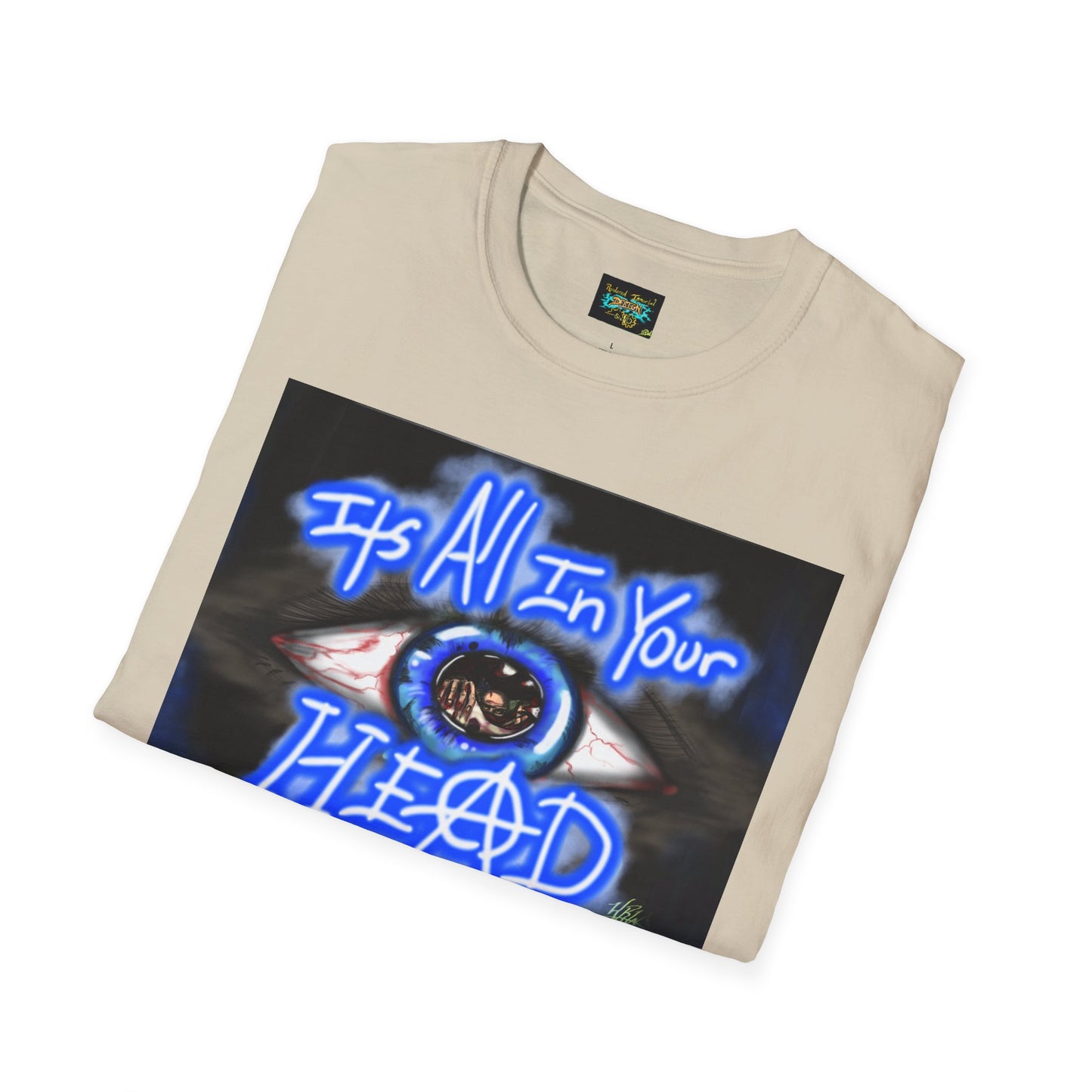 It's All In Your Head Graphic T-Shirt, Unisex Softstyle Tee, Perfect for Gift, Casual Wear, Spiritual Vibe, Everyday Comfort