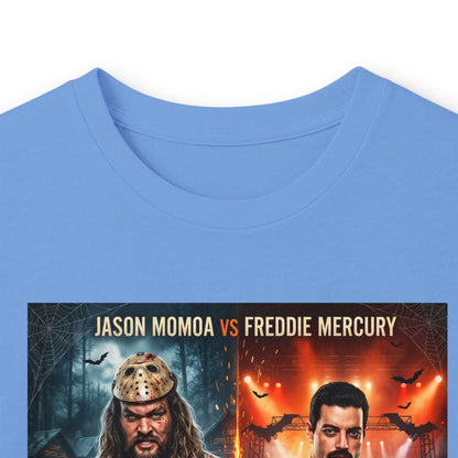 Momoa Vs Mercury: music against muscle.