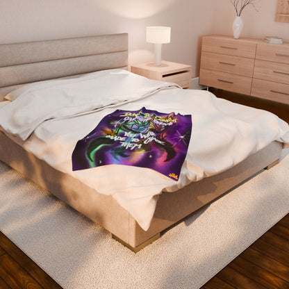 Dreamcatcher Inspirational Plush Blanket - Cozy Velveteen Throw