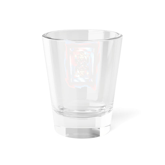 Patriotic 4th of July  Shot Glass, Colorful Party Glass, Fun Gift, Unique Home Bar Decor, Celebration Essential, Collectible Drinkware