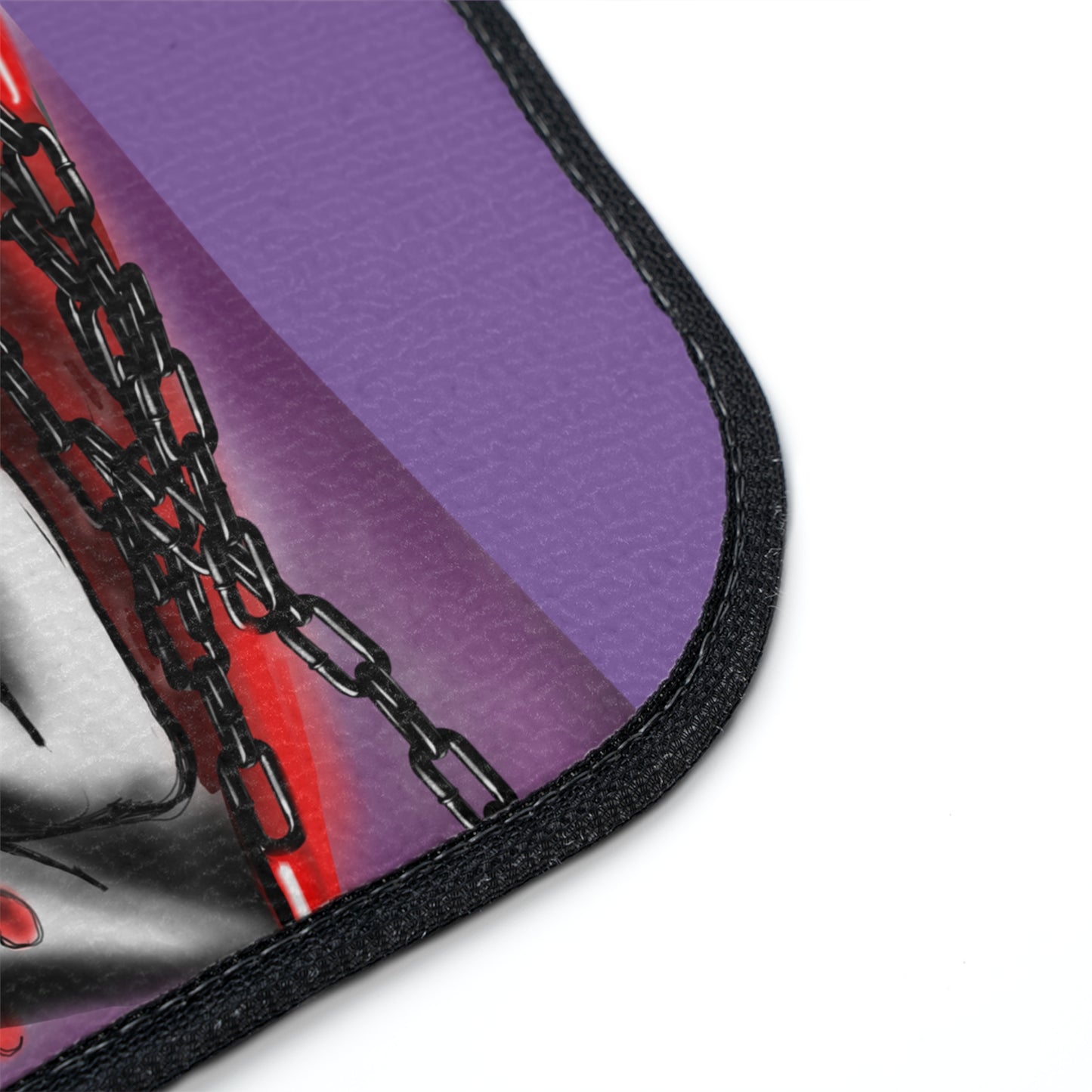 Edgy Car Floor Mat - Graffiti Design, Rugged Auto Accessory for Car Enthusiasts, Unique Gift for Birthdays, Holidays, Car Decor