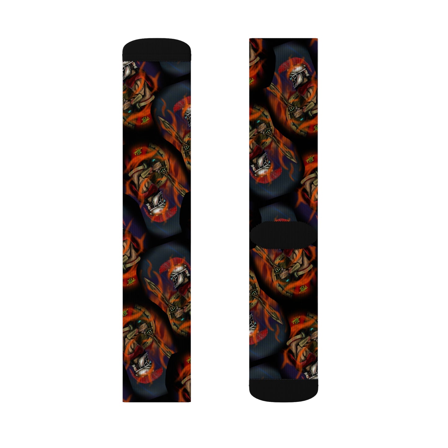 Spartan Warrior Sublimation Socks