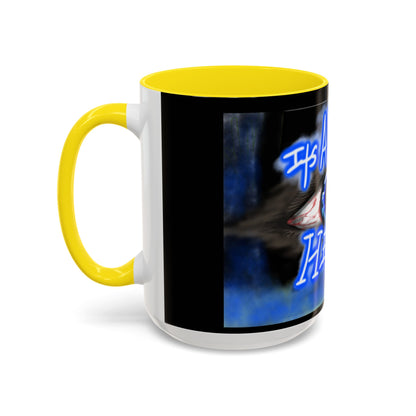 All In Your Head Accent Coffee Mug - Unique Gift for Coffee Lovers