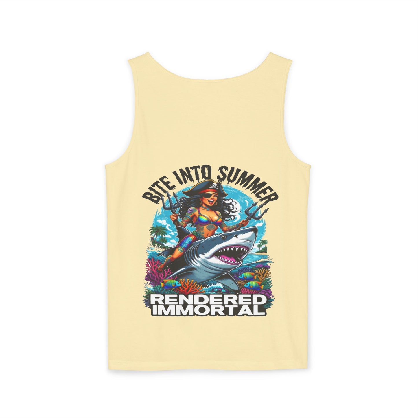 Forever Summer Tank — "Pirate the Fun / Forever Summer" Graphic Tank Top