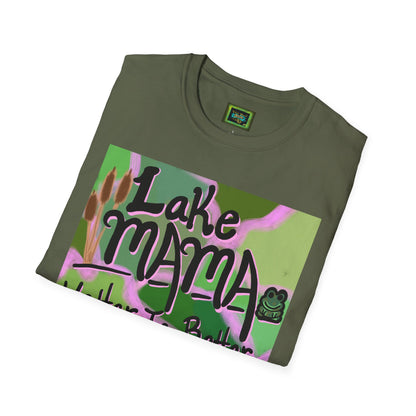 Lake Mama T-Shirt | Perfect Summer Vibes | Great for Lake Days, Gifts for Moms, Family Gatherings, Outdoor Fun