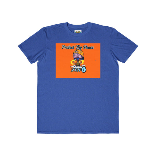 Men's Lightweight Fashion Tee - "Protect Thy Peace" Graphic T-Shirt, Casual Wear, Streetwear, Gift for Him, Comfortable Summer Top