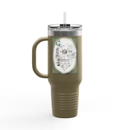 Insulated Travel Mug | Personalized Drinkware for Adventurers, Coffee Lovers, or Gifts | Perfect for Holidays | 40oz