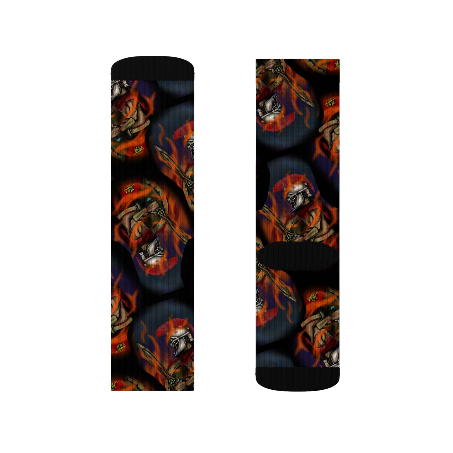 Spartan Warrior Sublimation Socks